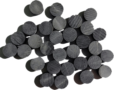 Buffalo Horn Button Blanks