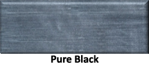 Buffalo Horn Plates - Pure Black